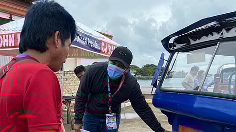 ZAMBOANGA. The Tricycle Adjudication Board (TAB) announces that 3,270 tricycle operators have applied for franchise renewal as of Wednesday, January 15, 2025. A photo handout shows a TAB personnel conducted physical inspection of a tricycle as part of the franchise renewal process. (SunStar Zamboanga)