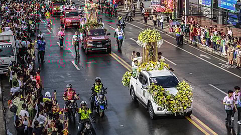 27/7 deployment giandam sa Mandaue
City; Traslacion, seaborne procession   