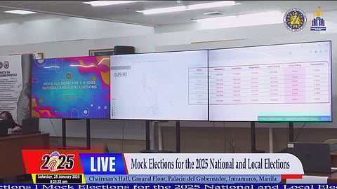 (Screenshot from Comelec Facebook Live) 