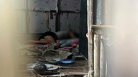 asawa, 2 ka anak, Gipangpatay