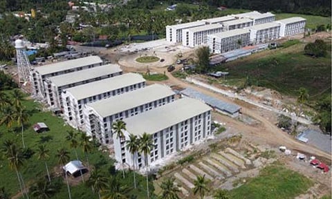 Pambansang Pabahay para sa Pilipino Program housing units (Photo courtesy of the Department of Human Settlements and Urban Development)