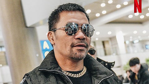 MANILA. Boxing superstar Manny Pacquiao.