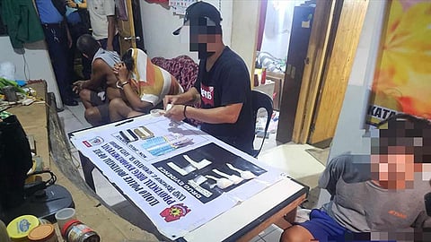 ILOILO. Authorities arrested three suspects in a buy-bust in Barangay Poblacion South, Oton, Iloilo, on February 9, 2025.
