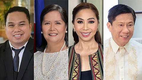 Cebu City Councilors Rey Gealon, Mary Ann de los Santos, Jocelyn Pesquera, and Nestor Archival Sr.