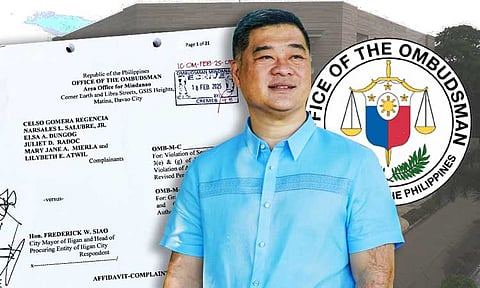 Iligan City Congressman Celso Gomera Regencia, along with five other complainants, has filed a graft and corruption case against incumbent City Mayor Frederick W. Siao (in the thumbnail) before the Office of the Ombudsman in Davao City, Area Office for Mindanao, on Tuesday, February 18, 2025. The case stems from allegations of irregularities in the contract for the much-anticipated Pala-o Market Project, which falls under Regencia’s jurisdiction.