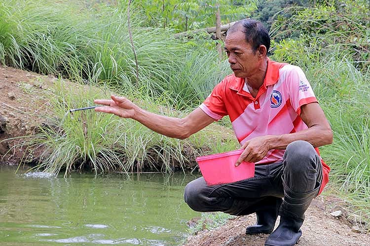Sitio farmer-turned-fishpond owner empowered by Landbank