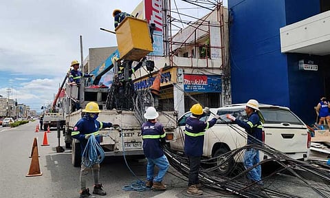 2nd phase of underground cabling 50% complete