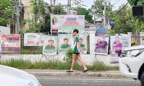 Campaign posters of national and local candidates are already visible in parts of Davao City as the campaign season begins. However, only national candidates—senatorial aspirants and party-list groups—are allowed to campaign starting Tuesday, February 11, 2025.