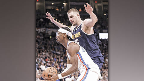 Thunder gitipi sa Nuggets