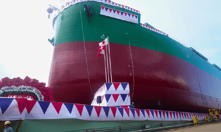 Shipbuilder launches new bulk carrier for Europe