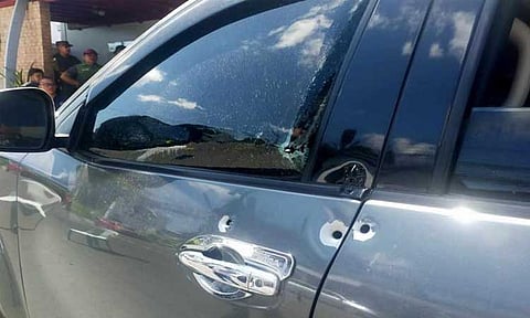 A 51-year-old male school teacher was shot by an unknown gunman on Thursday morning, March 13, 2025, in Juna Subdivision, Brgy. 76-A, Davao City.