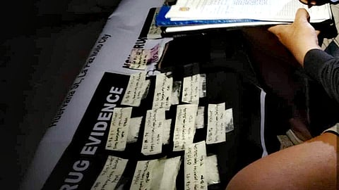 A 24-hour anti-drug operation by the Iloilo City Police Office (ICPO) resulted in the seizure of approximately P1.3 million worth of suspected shabu and the arrest of four drug suspects, including the city's Top 2 priority drug-listed individual. (Photo courtesy of Icpo)