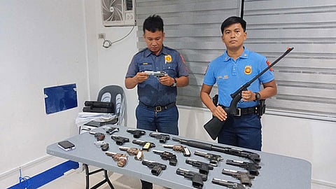 21 loose firearms surrendered to Guadalupe police
