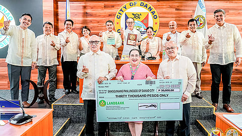 Danao City Council wins Local Legislative Award 