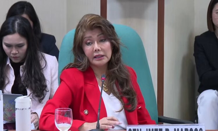 Senator Imee Marcos.