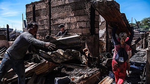 Paknaan inferno left hundreds homeless