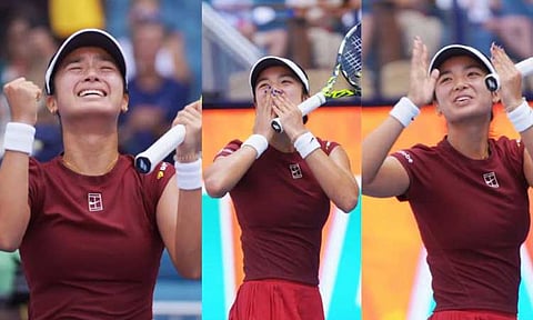 Filipino Teen Alex Eala Stuns Iga Swiatek