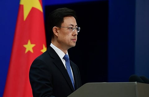 Chinese Foreign Ministry Spokesperson Guo Jiakun.