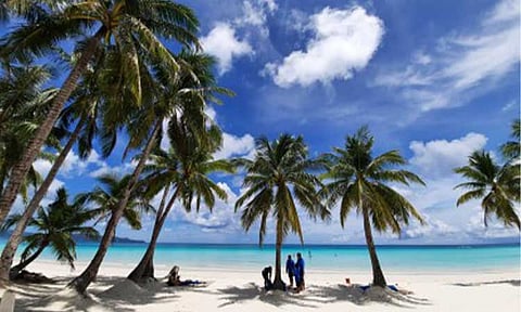 Boracay Island in Aklan province (PNA photo by Joyce Rocamora)