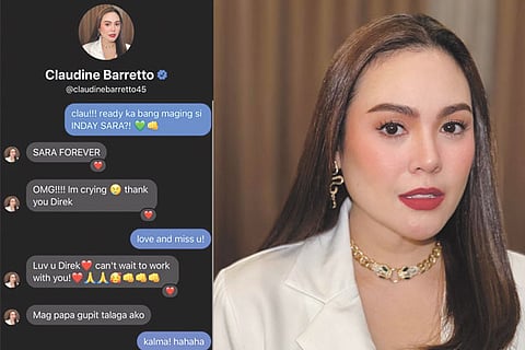 Claudine Barretto isip Inday Sara