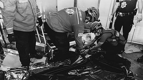 SUV crashes at NAIA passenger entrance