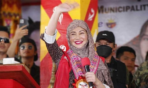 Maguindanao del Sur Governor Bai Mariam Mangudadatu.