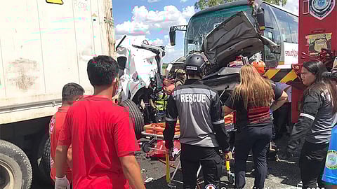 Driver of bus in fatal SCTEX accident negative for drug, alcohol use