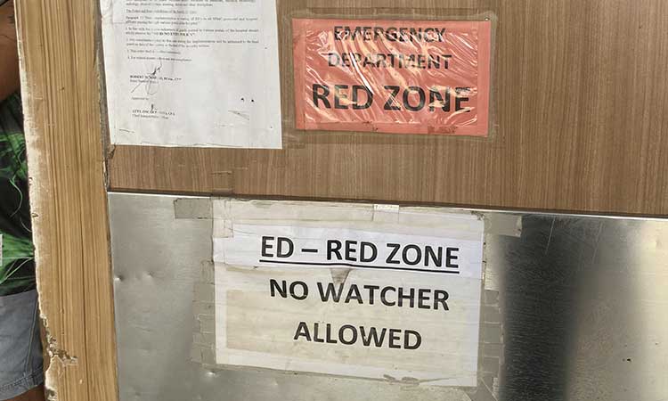 SunStar Davao visited Southern Philippines Medical Center’s (SPMC) Emergency Department Red Zone and its adjacent room, particularly the Red Zone, on Tuesday, May 6, after  receiving complaints that it has been operating without proper ventilation since the latter months of last year.