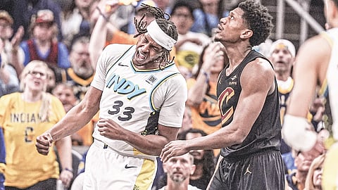 Pacers nagkaduol sa East Finals