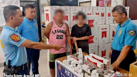 Fake cigarettes seized in Arayat