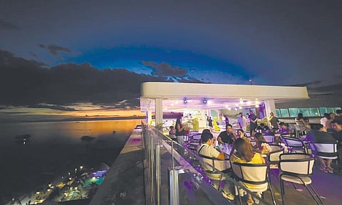Salt & Sky’s breathtaking view of the Panglao skyline.