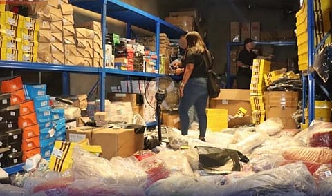 NBI seizes counterfeit goods in multiple raids across Metro Manila