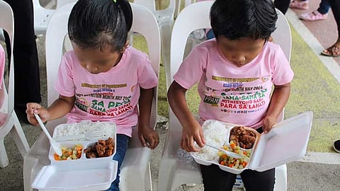 4-K kids recover from malnutrition