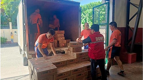 DSWD 7 nangandam sa pagtubag sa padayong hulga sa Bulkang Kanlaon