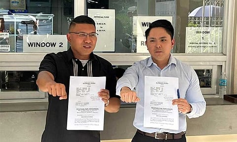 Duterte Youth Chair Ronald Cardema files Petition for Certiorari with urgent motion for temporary restraining order before the Supreme Court Tuesday, May 20, 2025. The move follows the suspension of the Duterte Youth Party-list’s proclamation. Based on received votes, the group was set to secure three seats.