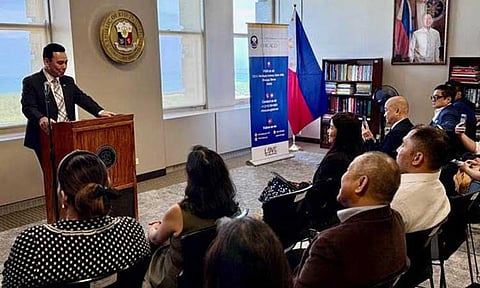 PTIC-New York Trade Commissioner Benedict M. Uy tracing the evolution of Philippine IT-BPO.