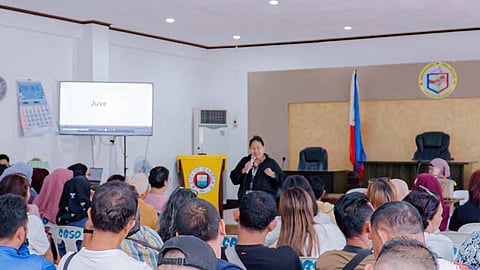 ZAMBOANGA. The City Government of Isabela conducts on Wednesday, May 21, 2025, an orientation on Republic Act 9344, otherwise known as the Juvenile Justice and Welfare Act of 2006 to reinforce community-based child protection and restorative justice practices. (SunStar Zamboanga)