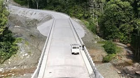 ZAMBOANGA. The Department of Public Works and Highways announces that the P2.396 billion R.T. Lim-Siocon Road project is 95 percent complete. The project is a major subcomponent under the Improving Growth Corridors for Mindanao Road Sector Project (IGCMRSP) spanning the provinces of Zamboanga Sibugay and Zamboanga del Norte. (SunStar Zamboanga)