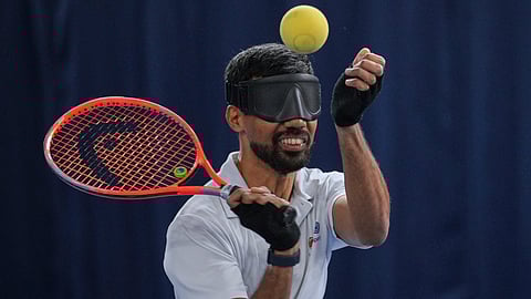 Blind tennis champion lobbies Paralympics inclusion 