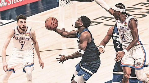 T'Wolves mibalos sa Thunder 