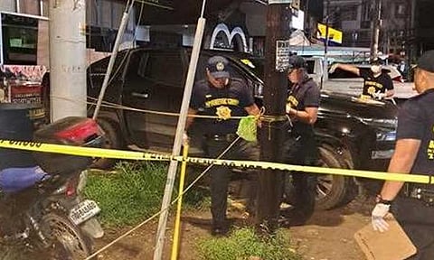 A police officer from the Ecoland Police Station allegedly shot and killed his girlfriend inside a parked car on Palma Gil Street, Barangay 13-B, Davao City, on Thursday, May 22, 2025.