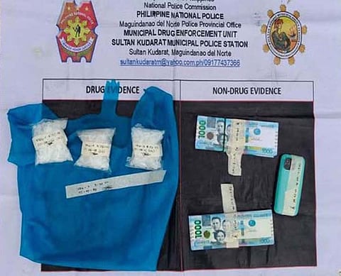 ZAMBOANGA. Authorities seize over P1 million worth of illegal drugs as they arrest a high-value target (HVT) in an intelligence-driven anti-drug operation on Friday, May 23, in Kabuntalan village, Sultan Kudarat, Maguindanao del Norte.