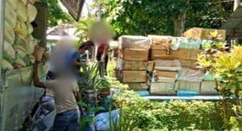 Gipalusot nga P4.7M nga sigarilyo sakmit