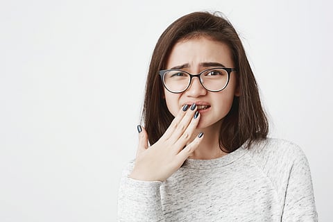 Painful electric sensation around mouth