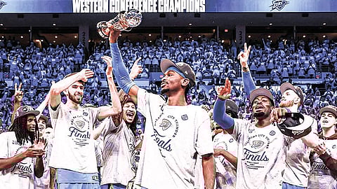 Thunder sulod sa NBA finals