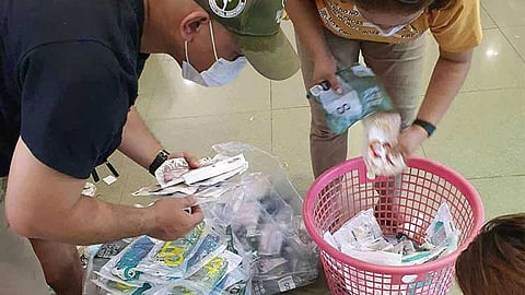 Some Dabawenyos have started buying face masks by bulk on Thursday afternoon, May 29, 2025, along R. Magsaysay Avenue after neighboring provinces of Davao City announced a mandatory face mask policy following confirmed monkeypox cases in their areas.