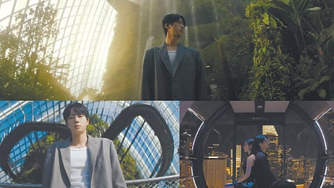 BTS’ Jin showcases Singapore in new MV