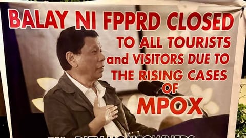 Balay ni FPRRD di na paduawan