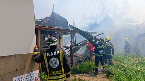 30 ka balay nasunog sa Brgy. Kinasang-an