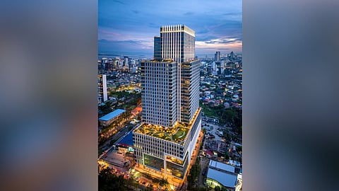 Aerial view of Lucima.